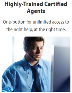 GreatCall agents, certified by International Academies of Emergency Dispatch (IAED)